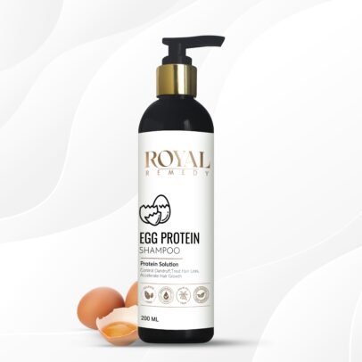 Egg shampoo with protein