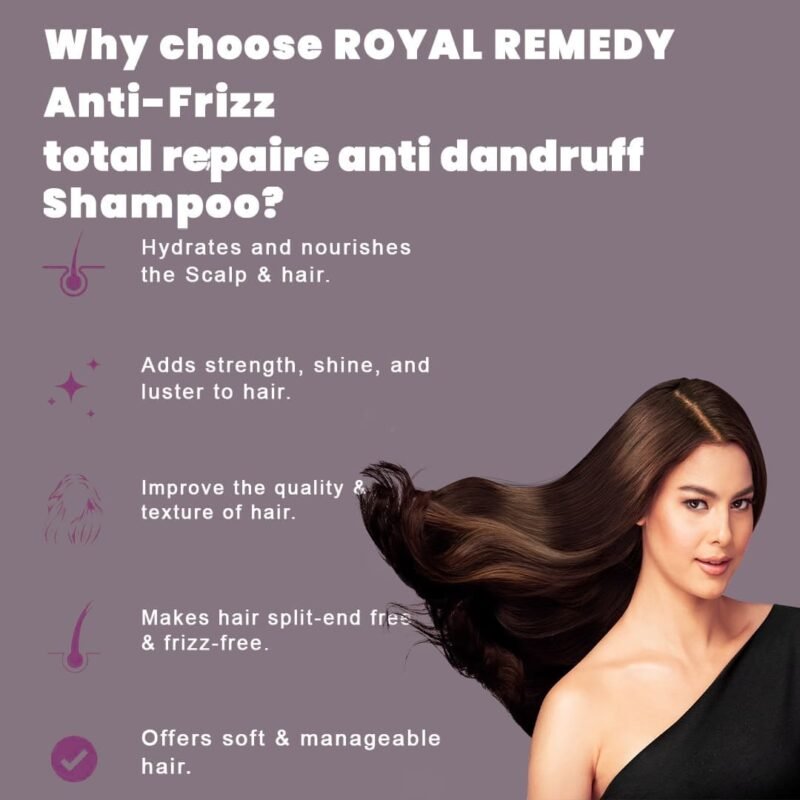 Why Use Royal Remedy Total Repair Anti Dandruff Shampoo