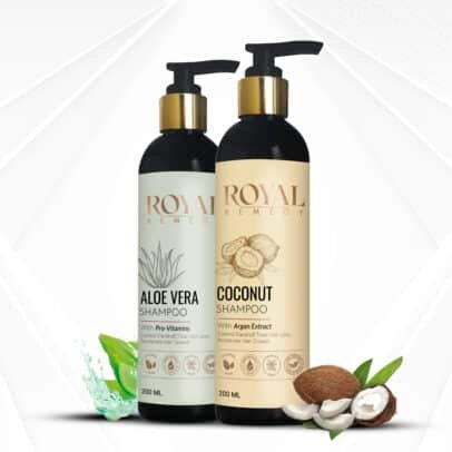 Coconut + Aloe vera Shampoo (Combo Pack)